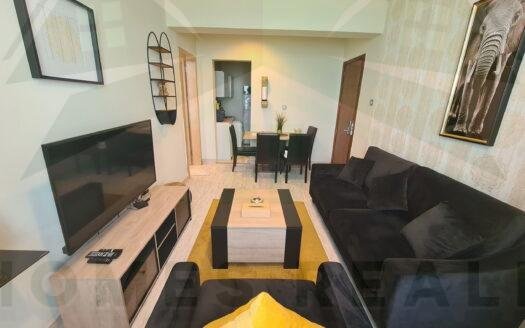 For rent in shaab one bedroom fully furnished seaview for expats