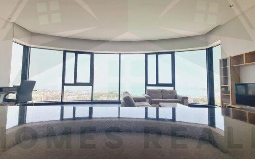 For rent 3 bedrooms Seaview in salmiya