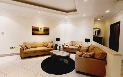 for rent spacious 270 sq meter 3 bedrooms fully furnished in salmiya