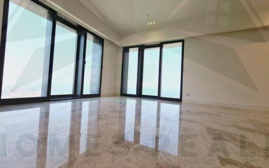 for rent seaview 3 master bedroom apartment in sabah el salem